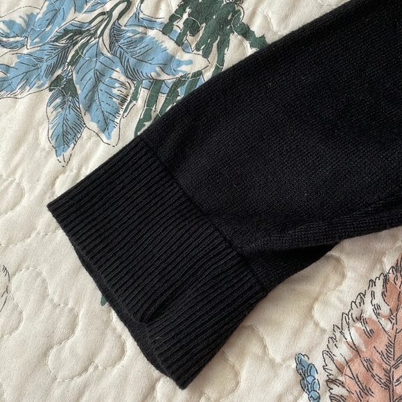 NWT Melissa McCarthy Long Sleeve Beaded Collar Cardigan - Picture 4 of 7